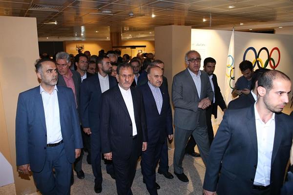 آیین افتتاحیه موزه ورزش،المپیک،پارالمپیک