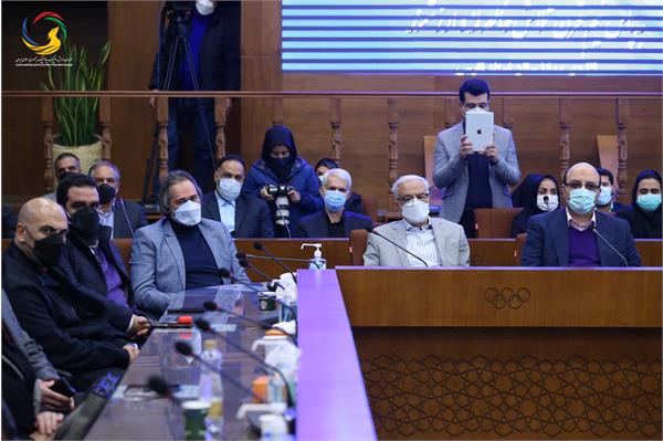 مراسم رونمایی از سردیس چهره ماندگار ورزش ایران سرکار خانم طاهره طاهریان