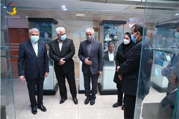 بازدید دکتر حمید سجادی وزیر ورزش و جوانان از موزه ملی ورزش، المپیک، پارالمپیک