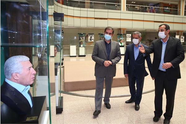 بازدید رئیس فدراسیون ورزش مجلس از موزه ملی ورزش،المپیک،پارالمپیک