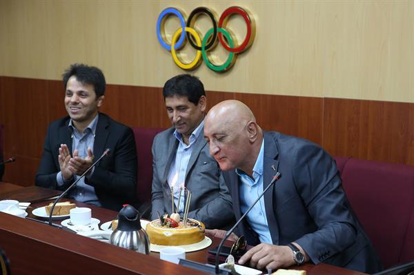 مراسم اهدا کاپ افتخارآفرینان ورزش راگبی و بازدید از موزه ملی ورزش،المپیک و پارالمپیک