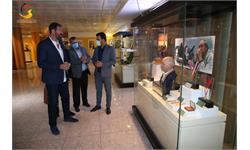 بازدید وسلین وویویچ سرمربی تیم ملی هندبال ایران از موزه ملی ورزش، المپیک، پارالمپیک