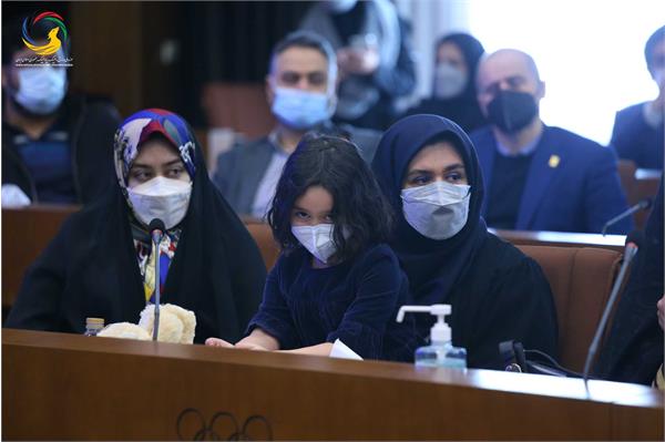 مراسم رونمایی از سردیس چهره ماندگار ورزش ایران سرکار خانم طاهره طاهریان