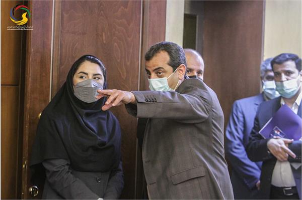 مراسم رونمایی از سردیس چهره های ماندگار ورزش ایران (حسن غفوری فرد، اکبر ترکان، محمدرضا یزدانی خرم، ابوالقاسم فارسی)