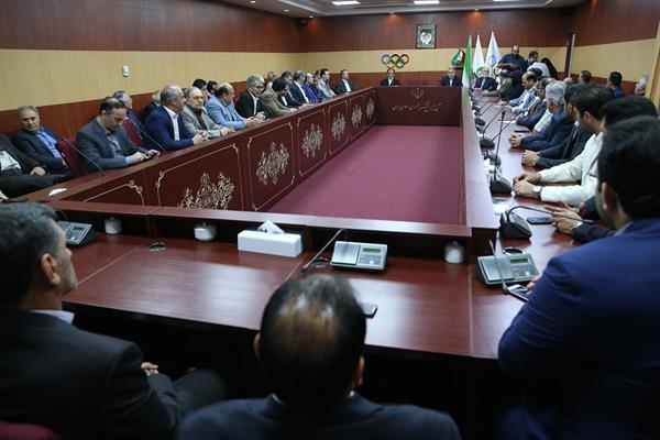 مراسم اهدا مدال و کاپ افتخارآفرینان ورزش کشور به موزه المپیک و پارالمپیک پارت دوم