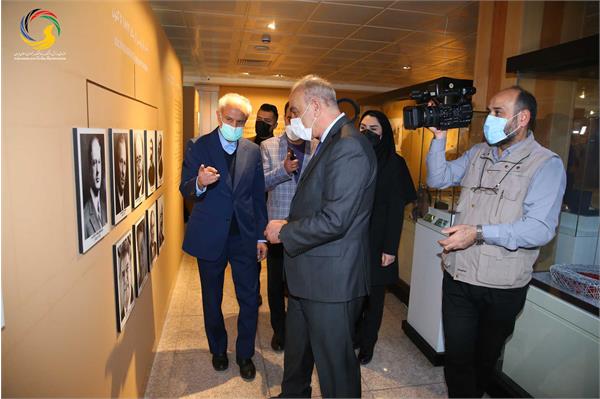 بازدید رئیس و دبیرکل کمیته ملی المپیک عراق از موزه ملی ورزش المپیک و پارالمپیک