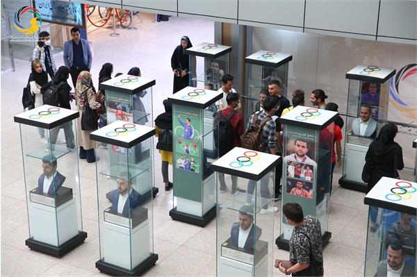 بازدید دانشجویان دانشکده تربیت بدنی دانشگاه خوارزمی از موزه ملی ورزش، المپیک، پارالمپیک