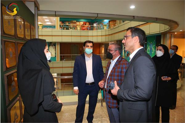 بازدید ریاست اتاق بازرگانی ایران و قطر از موزه ملی ورزش، المپیک، پارالمپیک