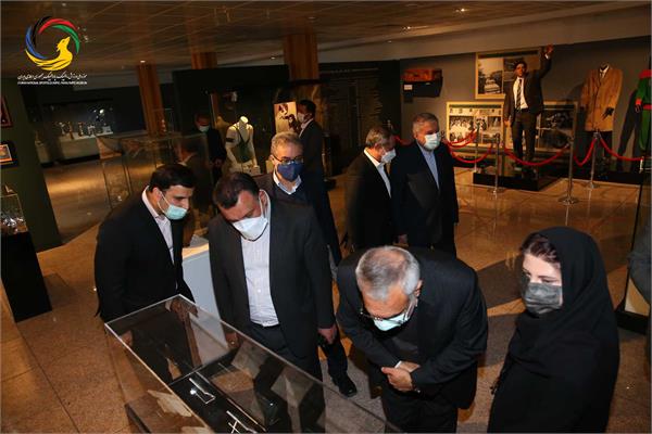 بازدید معاون وزارت تعاون، کار و رفاه اجتماعی از موزه ملی ورزش المپیک و پارالمپیک