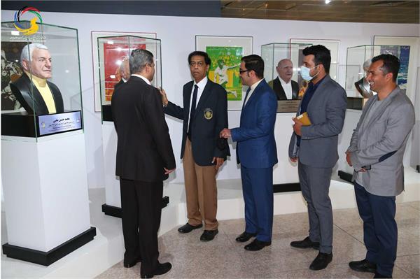 بازدید عبدالحلیم بن قادر رئیس فدراسیون سپک تاکرای آسیا از موزه ملی ورزش، المپیک، پارالمپیک