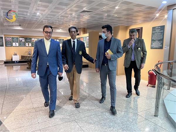 بازدید عبدالحلیم بن قادر رئیس فدراسیون سپک تاکرای آسیا از موزه ملی ورزش، المپیک، پارالمپیک
