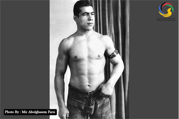 Gholamreza Takhti winning three titles of National Championship (Pahlavani)