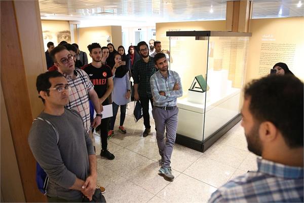 بازدید دانشجویان تربیت بدنی از موزه ملی ورزش،المپیک و پاراالمپیک