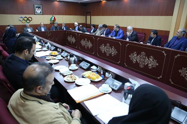 اولین جلسه هیئت امنا موزه ملی ورزش، المپیک و پارالمپیک