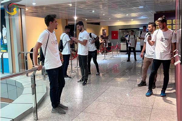 بازدید دانشجویان دانشکده تربیت بدنی دانشگاه تهران از موزه ملی ورزش، المپیک، پارالمپیک