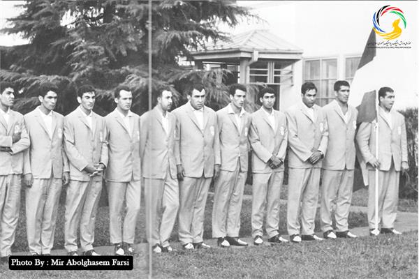 Takhti in Tokyo 1964 Olympic Games