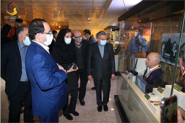 بازدید دکتر سید محمد مقیمی از موزه ملی ورزش، المپیک، پارالمپیک