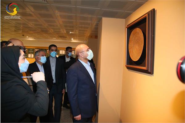 بازدید دکتر محمدباقر قالیباف از موزه ملی ورزش، المپیک، پارالمپیک