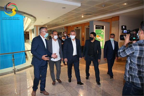 بازدید رئیس فدراسیون کشتی صربستان از موزه ملی ورزش،المپیک،پارالمپیک