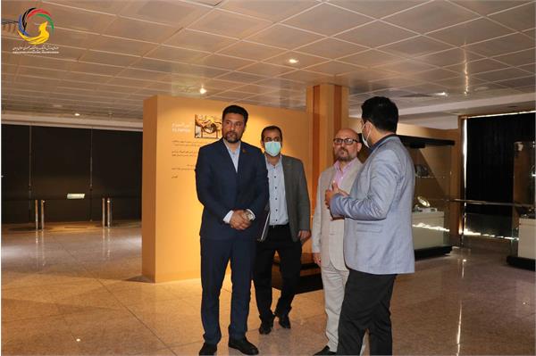 بازدید محمدرضا سبطی شهردار گرگان از موزه ملی ورزش، المپیک، پارالمپیک