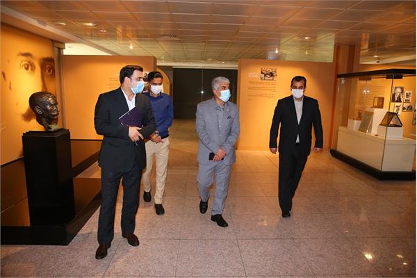 بازدید مدیرعامل سازمان ورزش شهرداری تهران از موزه