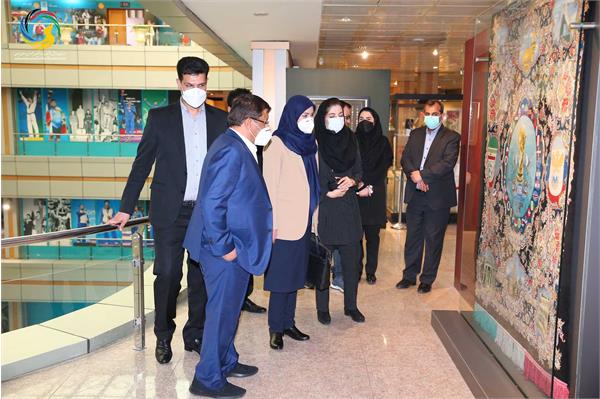 بازدید بدرالذیاب نایب رئیس فدراسیون بین المللی هندبال و خزانه دار فدراسیون هندبال آسیا