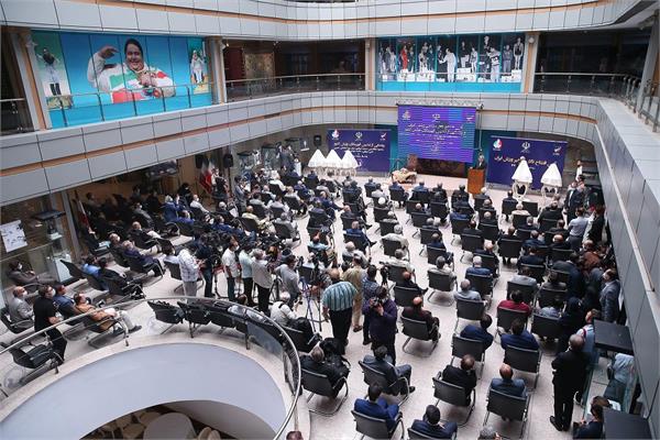 آیین افتتاح تالار مشاهیر ورزش ایران و رونمایی از تندیس قهرمانان ورزش کشور