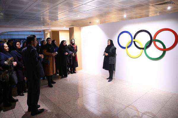 بازدید کنندگان موزه ملی ورزش، المپیک و پارالمپیک در آذر ماه پارت دوم