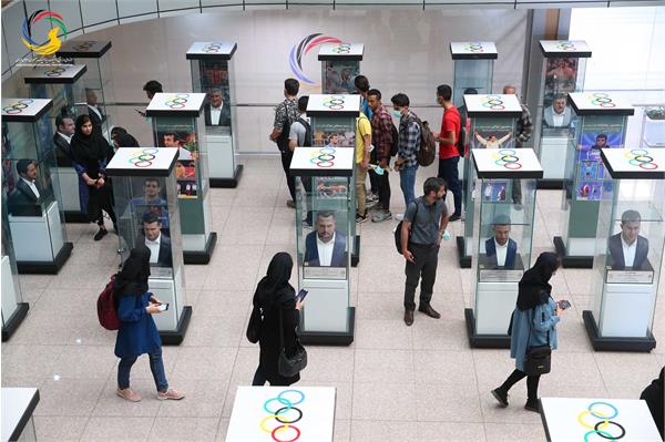 بازدید دانشجویان دانشکده تربیت بدنی دانشگاه خوارزمی از موزه ملی ورزش، المپیک، پارالمپیک