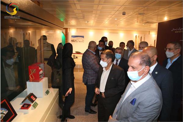 بازدید جمعی از روسای فدراسیون های ورزشی عراق از موزه ملی ورزش، المپیک، پارالمپیک