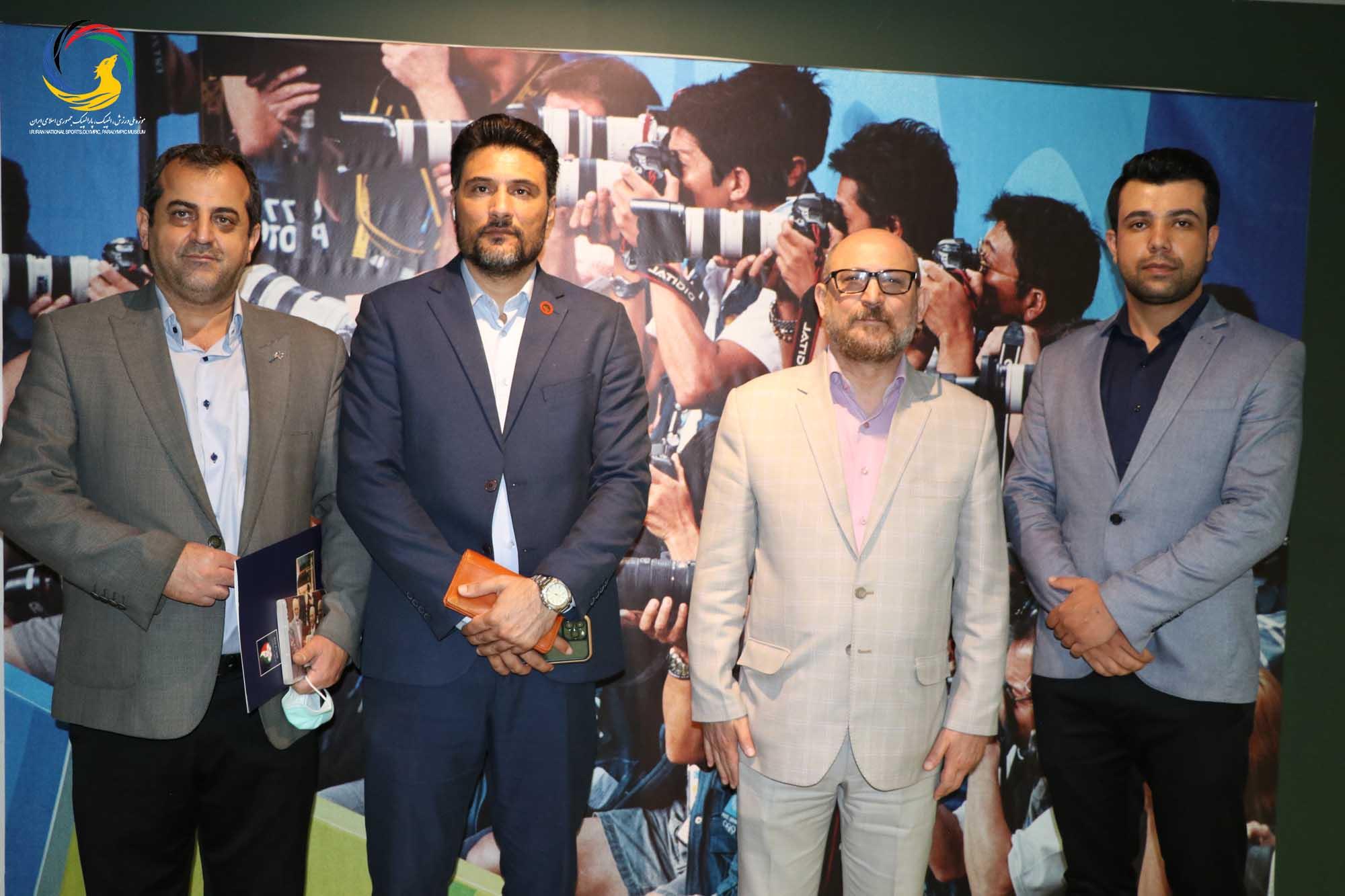 بازدید محمدرضا سبطی شهردار گرگان از موزه ملی ورزش، المپیک، پارالمپیک