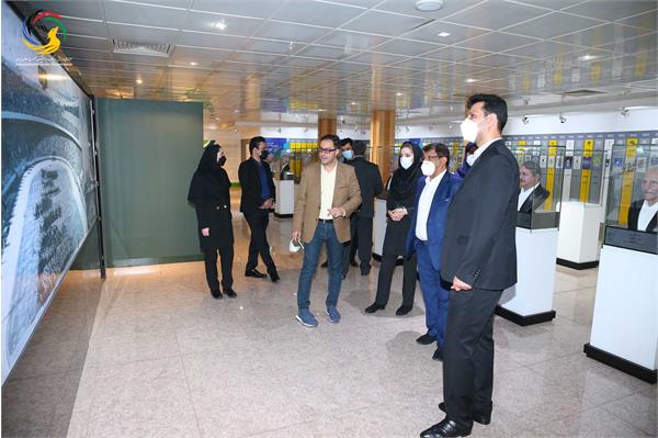 بازدید بدرالذیاب نایب رئیس فدراسیون بین المللی هندبال و خزانه دار فدراسیون هندبال آسیا