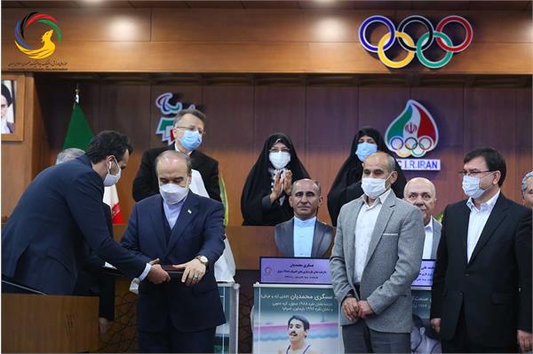 رونمایی از 5 تندیس مدال آوران تاریخ المپیک و پارالمپیک ایران 9 دی 1399