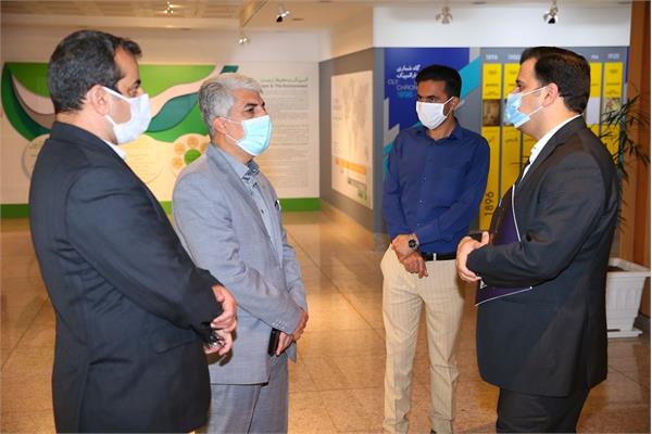 بازدید مدیرعامل سازمان ورزش شهرداری تهران از موزه