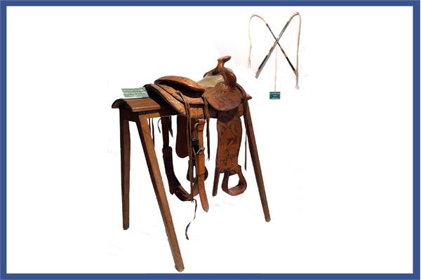 Buffalo Leather Saddle