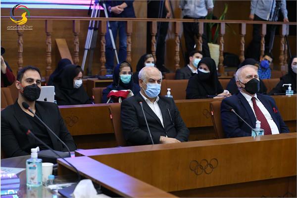مراسم رونمایی از سردیس پنج تن از قهرمانان ورزش کشور