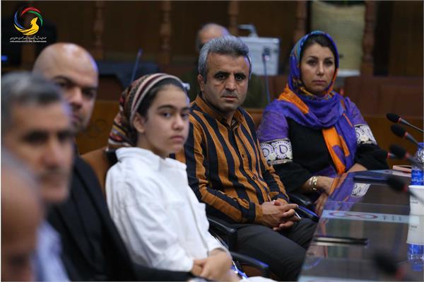 مراسم رونمایی از سردیس قهرمانان المپیک (علیرضا دبیر، یوسف کرمی، مراد محمدی، حمید سوریان و بهداد سلیمی)