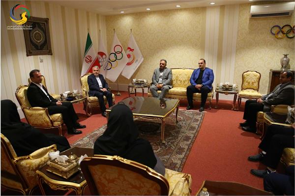 اهدایی مدال طلای بازی‌های آسیایی ۱۹۹۴هیروشیما فریبرز عسکری، پیشکسوت و قهرمان تکواندو به موزه ملی ورزش،المپیک، پارالمپیک