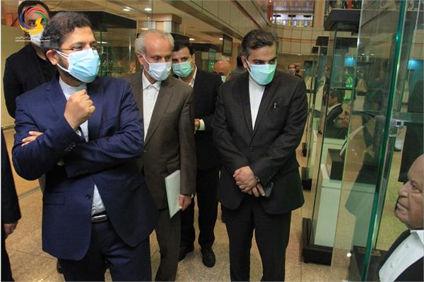 بازدید سخنگوی وزارت امور خارجه از موزه ملی ورزش،المپیک،پارالمپیک