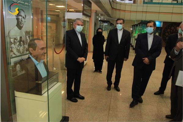 بازدید سخنگوی وزارت امور خارجه از موزه ملی ورزش،المپیک،پارالمپیک