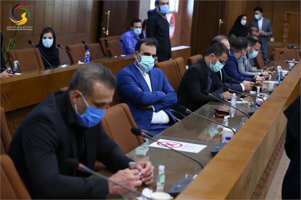 مراسم رونمایی از سردیس نام آوران بوکس کشور