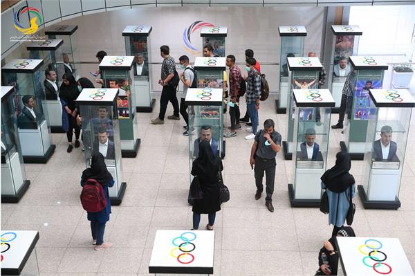 بازدید دانشجویان دانشکده تربیت بدنی دانشگاه خوارزمی از موزه ملی ورزش، المپیک، پارالمپیک