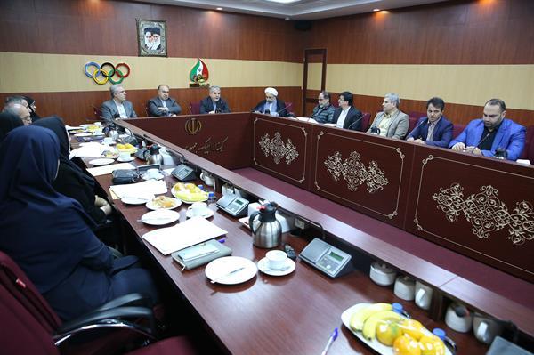 اولین جلسه هیئت امنا موزه ملی ورزش، المپیک و پارالمپیک