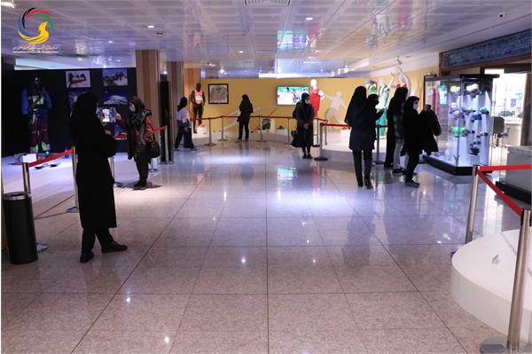 بازدید نخبگان دانشکده فنی و حرفه ای شریعتی از موزه ملی ورزش، المپیک، پارالمپیک