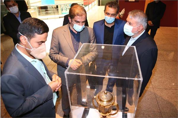 بازدید رئیس فدراسیون ورزش مجلس از موزه ملی ورزش،المپیک،پارالمپیک