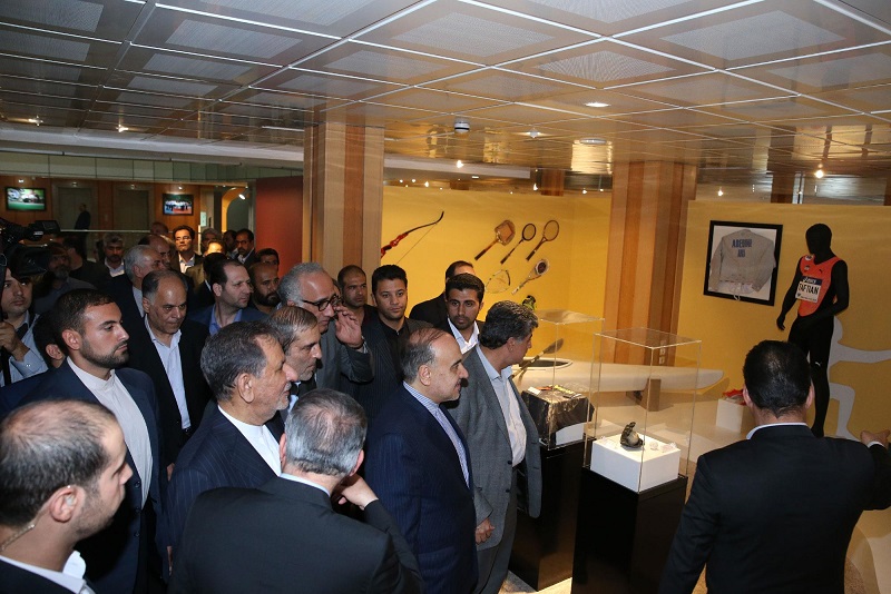 آیین افتتاحیه موزه ورزش،المپیک،پارالمپیک