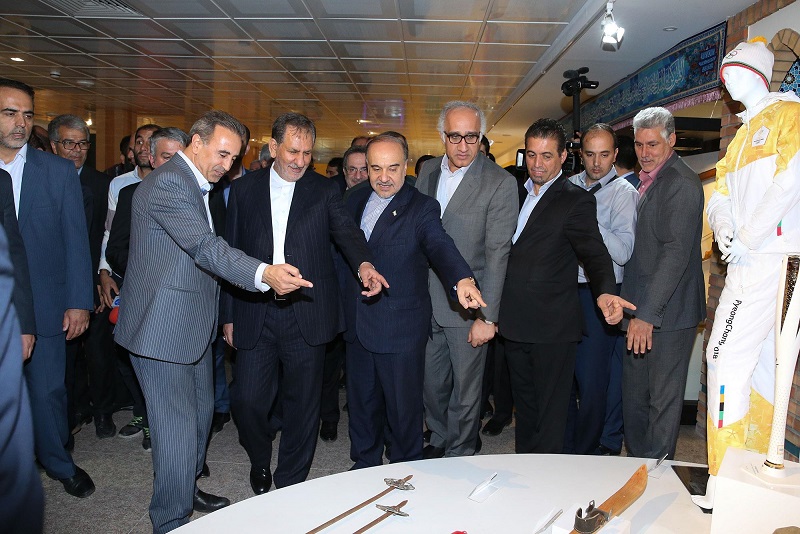 آیین افتتاحیه موزه ورزش،المپیک،پارالمپیک