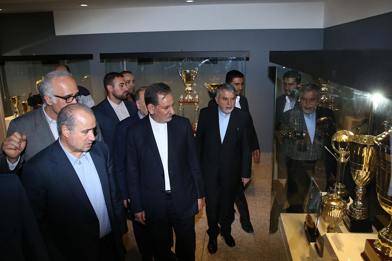 آیین افتتاحیه موزه ورزش،المپیک،پارالمپیک