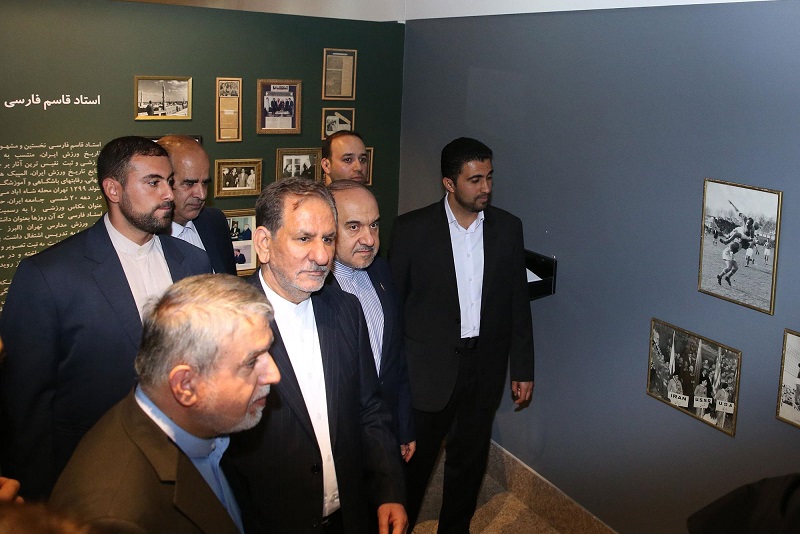 آیین افتتاحیه موزه ورزش،المپیک،پارالمپیک