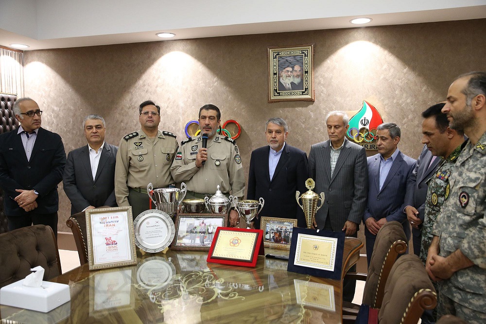 مراسم اهدا مدال و کاپ افتخارآفرینان ورزش کشور به موزه المپیک و پارالمپیک پارت سوم